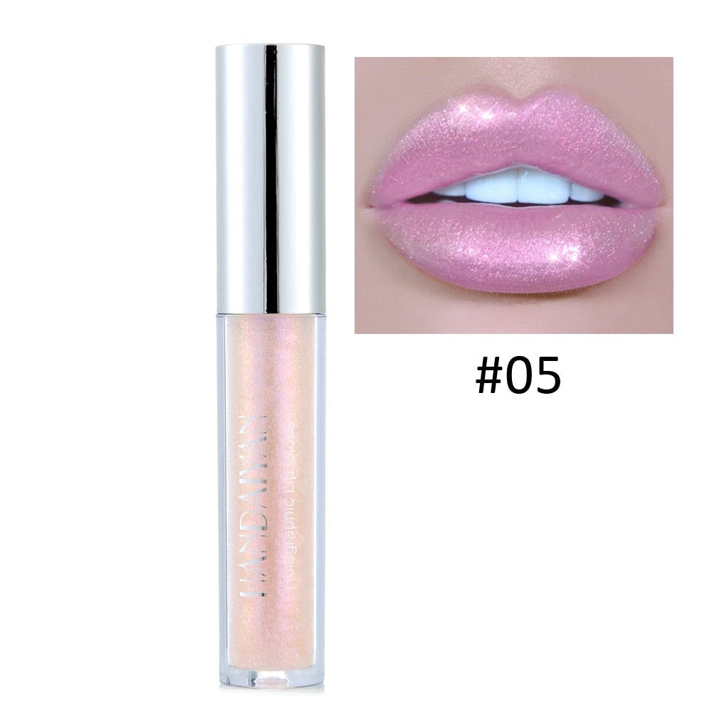 Holographic Lip Gloss Makeup Lipstick