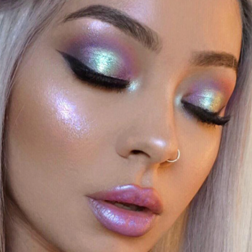 Holographic Lip Gloss Makeup Lipstick